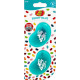 Ароматизатори для дефлектора автомобіля Jelly Belly Berry Blue, 2 x 14 г Чорниця