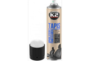 Очисник салону багатофункціональний K2 Perfect TAPIS AERO, 600 мл Аерозоль (зі щіткою зверху)