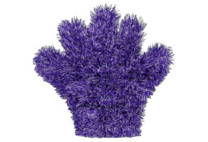 Рукавичка — п'ять пальців Chemical Guys Furry Five Finger Stranger Helpful Handy Detailing Mitt, Фіолетовий