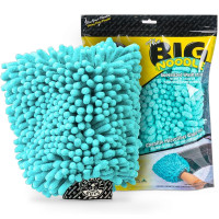 Микрофибровая перчатка для мытья автомобилей Chemical Guys Big Noodle Supersized Car Wash Mitt, Бирюзовый