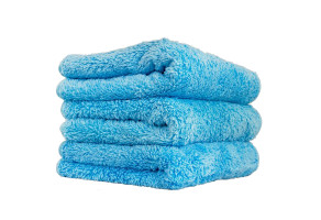 Мікрофібровий рушник Chemical Guys Shaggy Fur-ball Microfiber Towel, 40 x 40 см Синій (1 шт.)