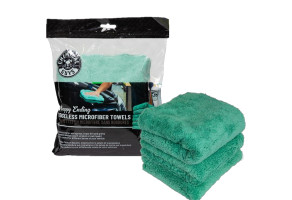 Мікрофібровий рушник Chemical Guys Happy Ending Edgeless Microfiber Towels, 40 x 40 см Зелений (1 шт.)