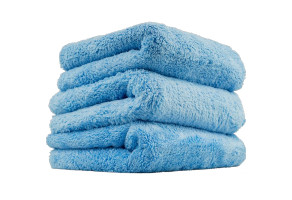 Мікрофібровий рушник Chemical Guys Happy Ending Edgeless Microfiber Towels, 40 x 40 см Голубий (1 шт.)
