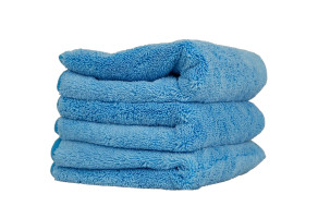 Мікрофібровий рушник, суперпушистий, плюшевий Chemical Guys Super Plush Towel, 40 x 40 см Блакитний