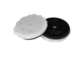 Полірувальний круг мікрофібровий ZviZZer Thermo Microfiber Pad, Ø 140 х 30 х 125 мм Чорний (М'яка основа)