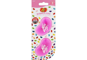 Ароматизатори для дефлектора автомобіля Jelly Belly Bubble Gum, 2 х 14 г Жувальна гумка