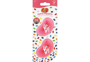 Ароматизатори для дефлектора автомобіля Jelly Belly Tutti-Frutti, 2 х 14 г Тутті-Фрутті