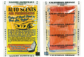 Ароматизатор автомобільний у подушечці AUTO SCENTS "California Orange" (Каліфорнійський апельсин)