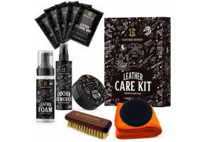 Комплект для очищення й догляду за шкірою мотоцикла Leather Expert Leather Care Kit Biker's Edition, 2 x 250 мл