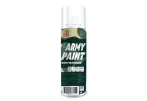 Фарба (емаль) камуфляжна BeLife Army Paint, 400 мл Аерозоль Чорний (9021)