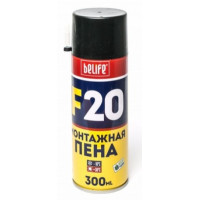 Піна монтажна F20 BeLife, 300 мл Білий Вихід - 20 л