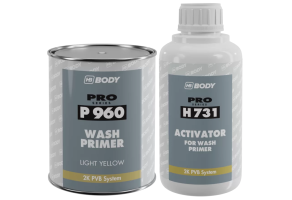 Грунт кислотний HB BODY 960 Wash Primer 1:1, 1 л + 1 л Комплект