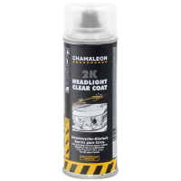 Лак для відновлення фар двокомпонентний Chamaleon Headlight Clear Coat, 200 мл 2K Аерозоль