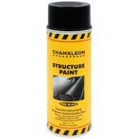 Фарба (емаль) структурна дрібнозерниста Сhamaleon 634 Struktur Spray, 400 мл Аерозоль Чорний