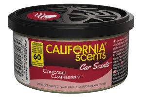 Ароматизатор автомобільний у баночці California Scents "Concord Cranberry" (Журавлина Конкорд)