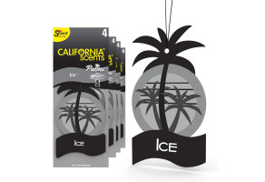 Набір ароматизаторів автомобільних підвісних California Scents "Ice" (Лід) 4 штуки