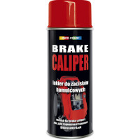 Фарба для супортів та гальмівних барабанів DecoColor Brake Caliper, 400 мл Аерозоль Червоний
