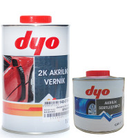 Лак акриловий DYO HS 2К 2:1, 1л + 0,5л затв.