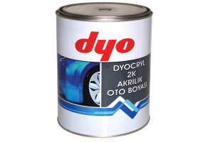 Фарба автомобільна акрилова Dyo, 1023 Ral жовтий Богдан 1л + затверджувач 500мл