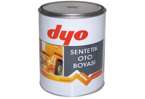 Фарба автомобільна алкідна Dyo, 000 чорний мат 1л