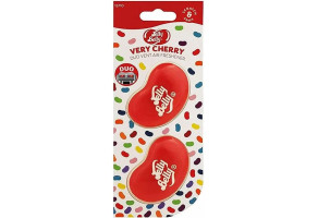 Ароматизатори для дефлектора автомобіля Jelly Belly Very Cherry, 2 х 14 г Вишня