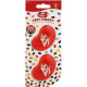 Ароматизатори для дефлектора автомобіля Jelly Belly Very Cherry, 2 х 14 г Вишня