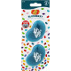 Ароматизатори для дефлектора автомобіля Jelly Belly Blueberry, 2 х 14 г Чорниця