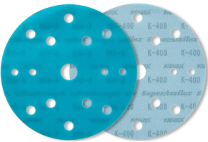 Круг для шліфування Kovax Super Assilex ST (15 отворів), Ø152 мм P400