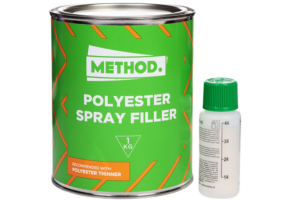 Пневморозпилювальна поліефірна шпаклівка METHOD Polyester Spray Filler, 1 кг