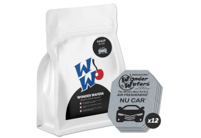 Набір ароматизаторів у пластинках Wonder Wafers (12 шт), 65 x 50 мм "Nu Car"