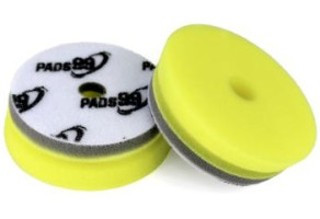 Круг полировальный универсальный Pads 99 Sandwich Pad, Ø90 мм Средняя жесткость (желтый)