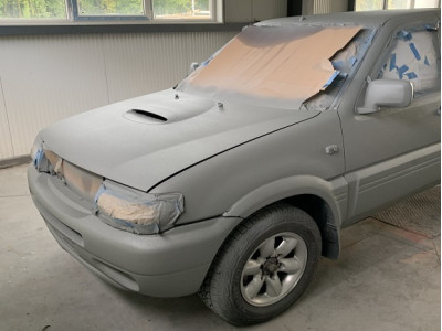 Toyota RAV4 у покритті RAPTOR у кольорі RAL 7005 (Мишино-сірий)