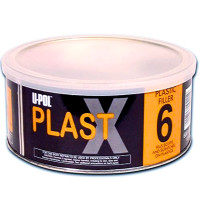 Шпаклівка для пластику еластична U-POL PLAST X 6, 600 мл
