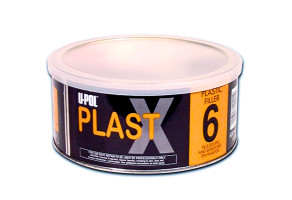 Шпаклівка для пластику еластична U-POL PLAST X 6, 600 мл