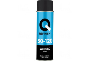 Захисне покриття на основі воску Q-Refinish 50-120 Wax UBC, 500 мл Аерозоль Чорний