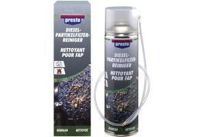 Очиститель сажи фильтра «DPF cleaner» Presto Diesel-Partikelfilter-Reiniger, 400 мл Аэрозоль
