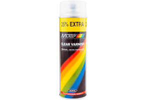 Лак акриловий матовий Motip Clear Varnish, 500 мл Аерозоль