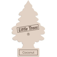 Ароматизатор автомобільний "Ялинка" Little Trees, Кокос