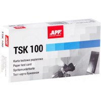 Тест-карта паперова APP TSK 100, 100 шт Упаковка