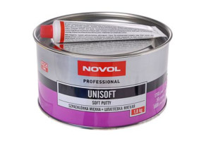 Шпаклівка наповнююча м'яка Novol UNISOFT, 1,8 кг