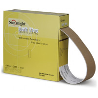 Шліфувальний папір абразивний на паралоновій основі SunMight Gold Soft, 114 мм x 1 м P120 Рулон