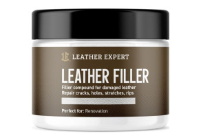 Шпаклівка-наповнювач для шкіри Leather Expert Leather Filler White, 25 мл Білий