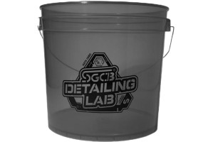 Відро для миття автомобілів без сепаратора SGCB Detailing Bucket, 16 л Чорний