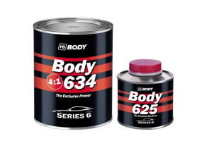 Грунт-наповнювач HB BODY 634 Proline, 800 мл + 200 мл Комплект Сірий