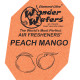 Ароматизатор в пластинці Wonder Wafers, 65 x 50 мм "Персик та манго" (Peach Mango)
