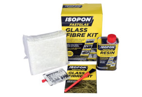 Ремкомплект (Смола+Скломат) ISOPON Fastglas Fibre Kit, 250 мл Комплект