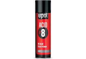 Грунт протравлюючий кислотний U-POL ACID#8, 450 мл Аерозоль Сірий