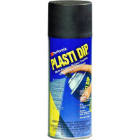 Рідка гума (фарба-плівка) Plasti Dip™, 400 мл Аерозоль Чорний Мат