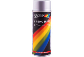 Грунт алюмінієво-цинковий Motip Alu-Zinc Spray, 400 мл Аерозоль