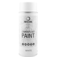 Фарба (емаль) маскувальна RecOil Camouflage Paint, 400 мл Аерозоль Білий